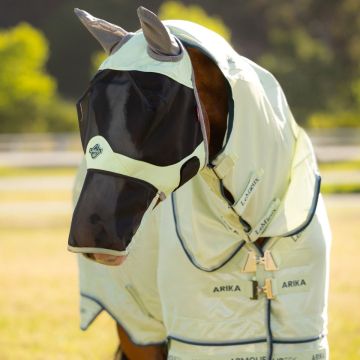 LeMieux Vliegenmasker Visor-Tek + Oren en Neus Macaron