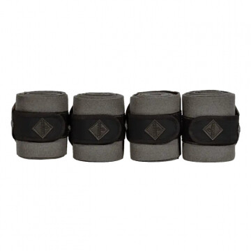Kentucky Polar Fleece Bandage Show Vegan Wool Grey