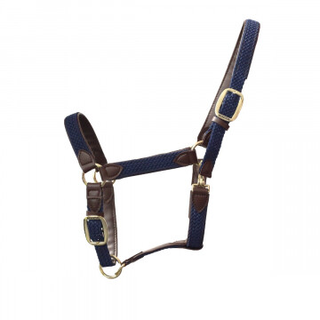 Kentucky Halster Gevlochten Navy