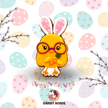 Candy Horse Spring & Easter Cookie