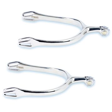 Stübben dynamic spurs with rowel