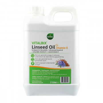 Vitalbix Lijnzaadolie Vitamine E 2 liter