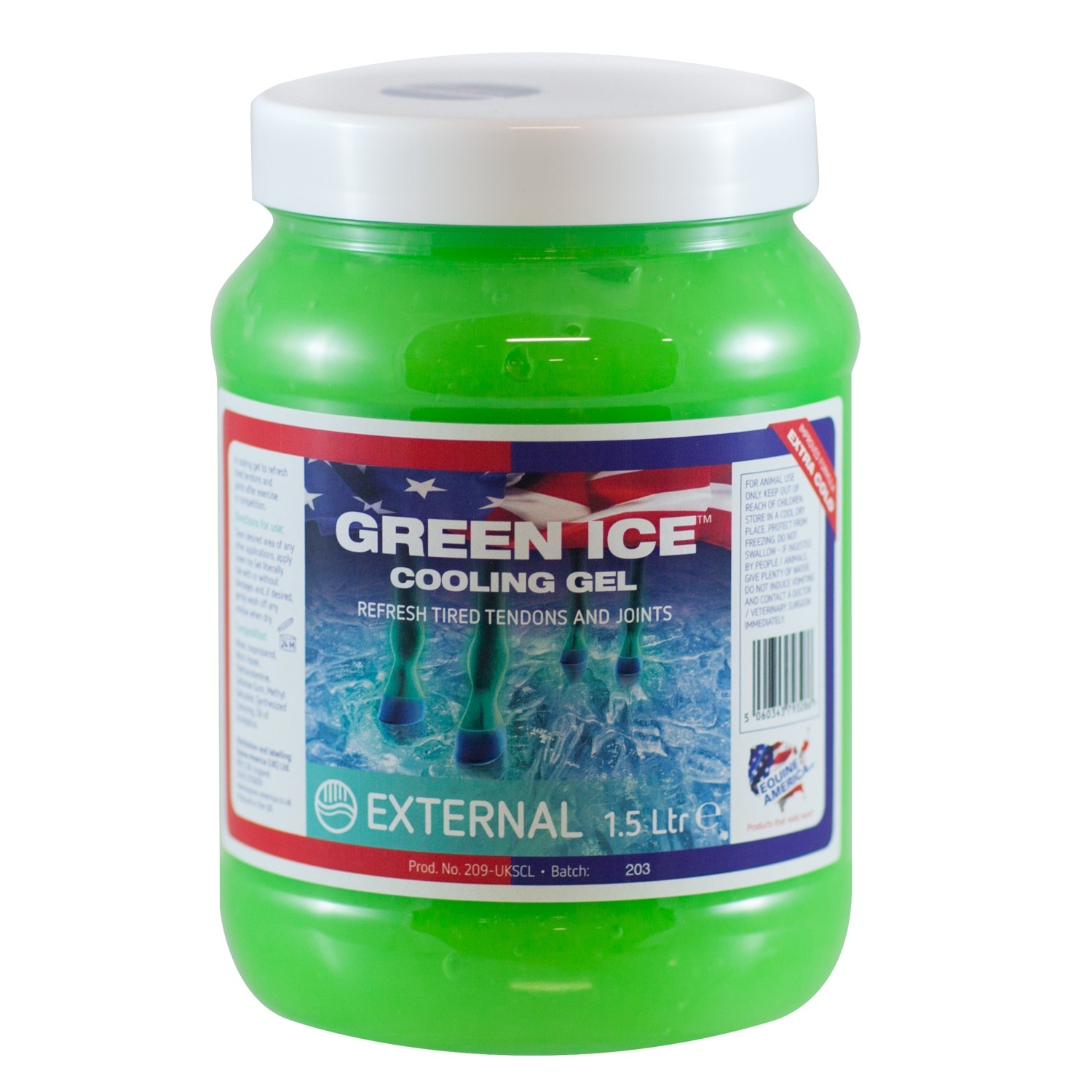 Equine America Green Ice Cooling Gel
